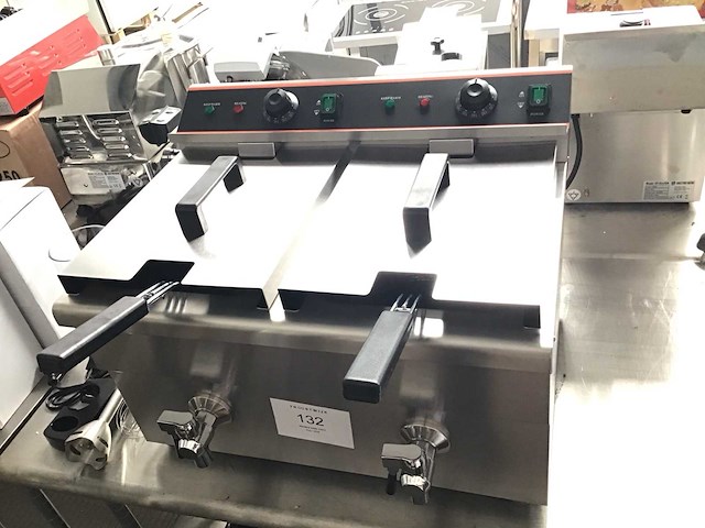 Inductie friteuse 2x 10l - afbeelding 1 van  4