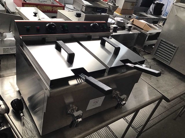 Inductie friteuse 2x 10l - afbeelding 3 van  4