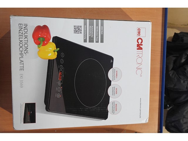 Inductie kookplaat clatronic - afbeelding 2 van  2