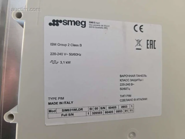 Inductie kookplaat smeg sim631wldr - afbeelding 4 van  4