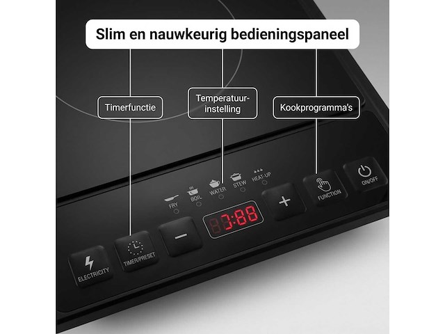 Inductie kookplaat vrijstaand (10x) - afbeelding 6 van  8