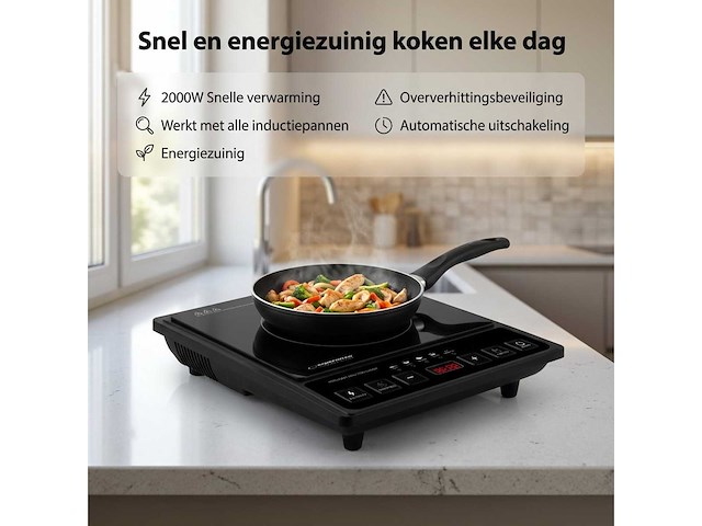 Inductie kookplaat vrijstaand (3x) - afbeelding 9 van  9
