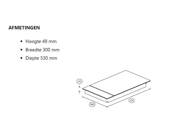Inductiekookplaat fisher & paykel ci302dtb3 - afbeelding 6 van  7