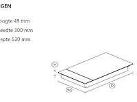 Inductiekookplaat fisher & paykel ci302dtb3 - afbeelding 6 van  7