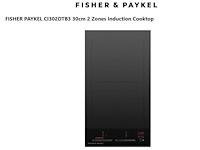 Inductiekookplaat fisher & paykel ci302dtb3 - afbeelding 7 van  7
