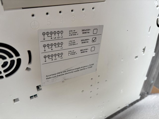 Inductiekookplaat foster s4000 induction 7390245 - afbeelding 5 van  9