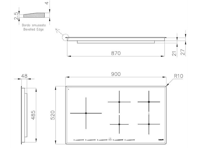 Inductiekookplaat foster s4000 induction 7390245 - afbeelding 8 van  9