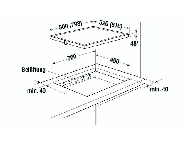 Inductiekookplaat küpperbusch ki8800.0sr - afbeelding 7 van  7