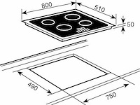 Inductiekookplaat teka ir8400 - afbeelding 5 van  5