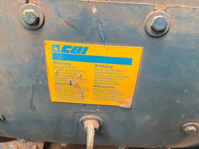 Industrie cbi industriële centrifugaalventilator - afbeelding 3 van  12