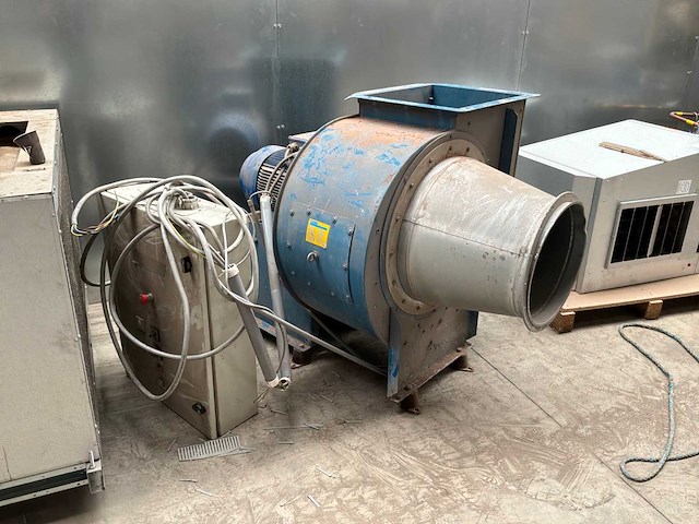 Industrie cbi industriële centrifugaalventilator - afbeelding 1 van  12