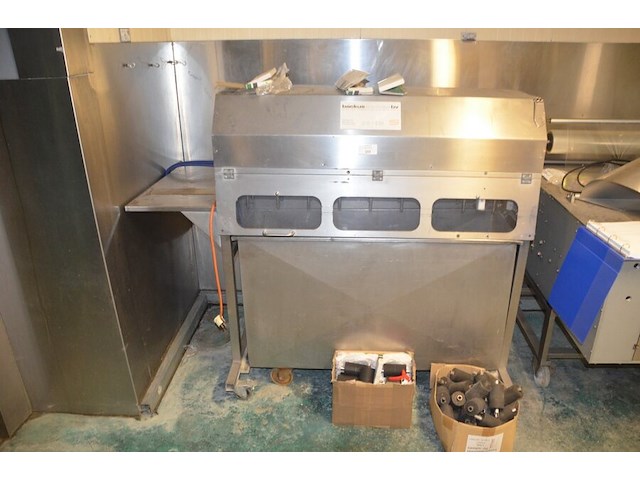 Industrieel inox groentenkuismachine backus - afbeelding 1 van  9
