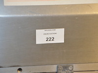 Industrieel inox groentenkuismachine backus - afbeelding 3 van  9