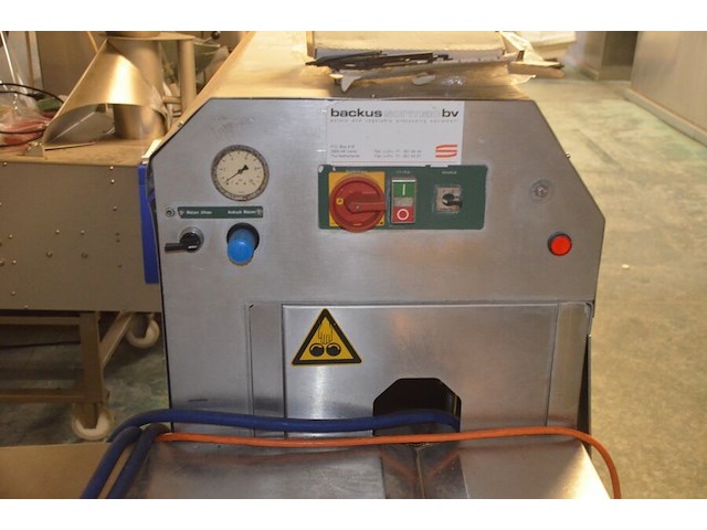 Industrieel inox groentenkuismachine backus - afbeelding 7 van  9