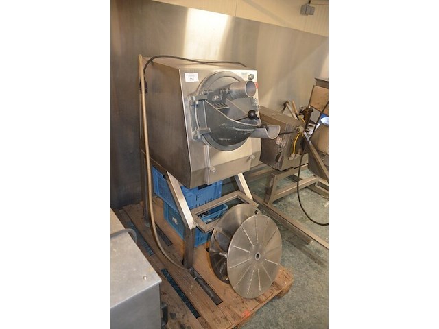 Industrieel inox groentensnijder - afbeelding 2 van  6