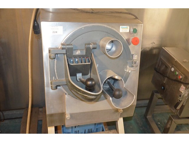 Industrieel inox groentensnijder - afbeelding 4 van  6