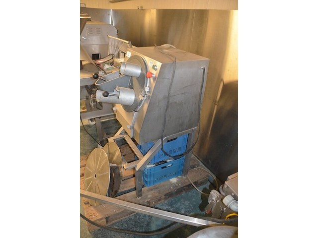 Industrieel inox groentensnijder - afbeelding 5 van  6