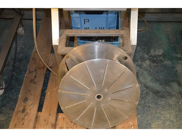 Industrieel inox groentensnijder - afbeelding 6 van  6