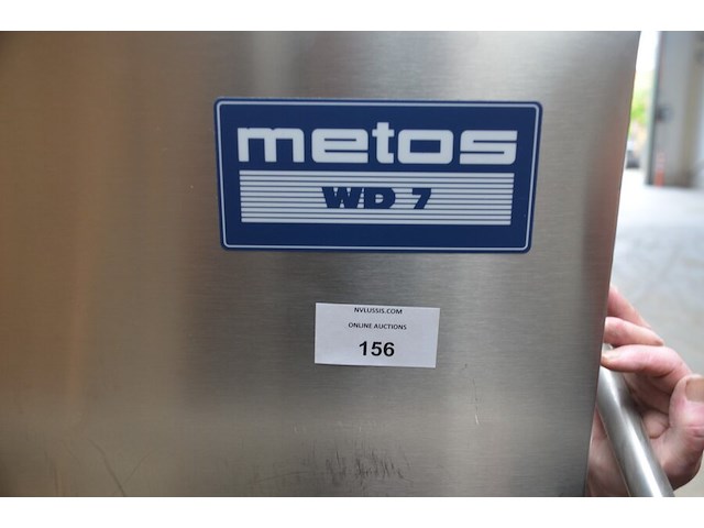 Industrieel inox vaatwas metos wexiodisk type wd-7 (niet getest) - afbeelding 5 van  8