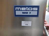 Industrieel inox vaatwas metos wexiodisk type wd-7 (niet getest) - afbeelding 5 van  8