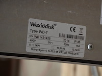 Industrieel inox vaatwas metos wexiodisk type wd-7 (niet getest) - afbeelding 8 van  8
