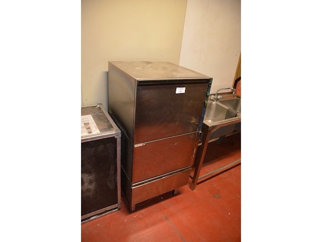 Industrieel inox vaatwasmachine univer bar - afbeelding 1 van  7