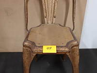 Industrieel-metalen vintage stoel - afbeelding 1 van  8