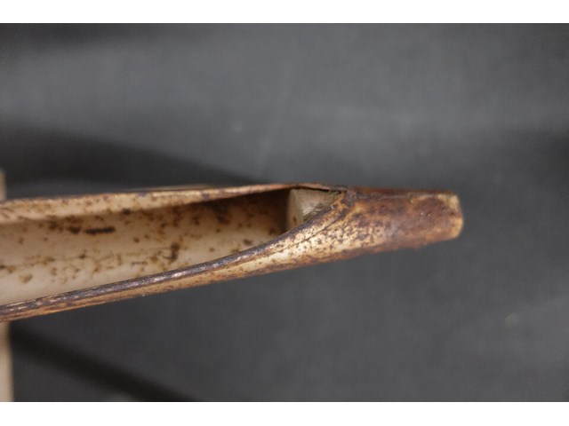 Industrieel-metalen vintage stoel - afbeelding 8 van  8