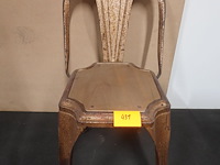 Industrieel-metalen vintage stoel - afbeelding 1 van  8