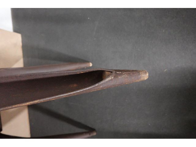 Industrieel-metalen vintage stoel - afbeelding 8 van  8