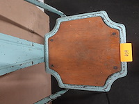 Industrieel-metalen vintage stoel - afbeelding 5 van  7