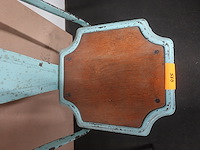 Industrieel-metalen vintage stoel - afbeelding 5 van  7