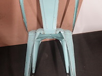 Industrieel-metalen vintage stoel - afbeelding 6 van  7