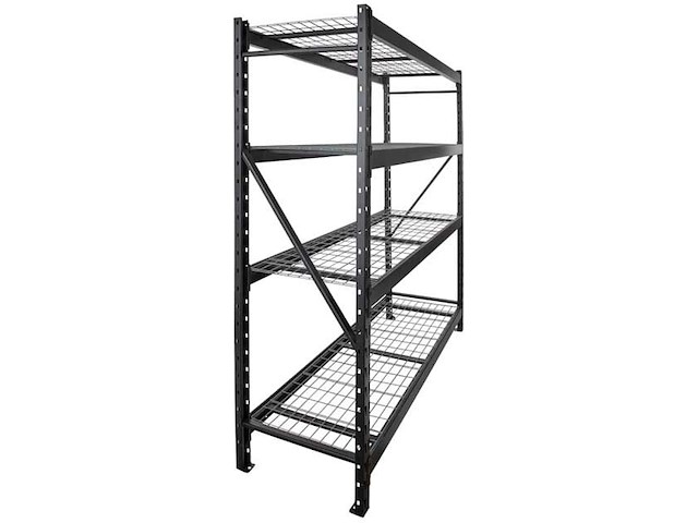 Industrieel rek 500 kg - zwart - afbeelding 3 van  6
