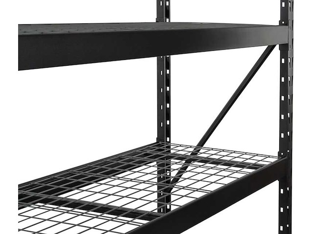 Industrieel rek 500 kg - zwart - afbeelding 4 van  6