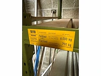 Industrieel rek, planken, palletrekken groen - afbeelding 4 van  4