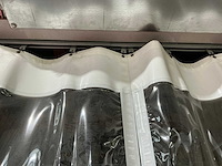 Industrieel transparant gordijn (2x) - afbeelding 3 van  5
