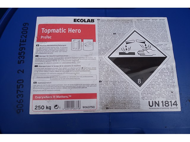 Industrieel vaatwasproduct ecolab - afbeelding 4 van  4