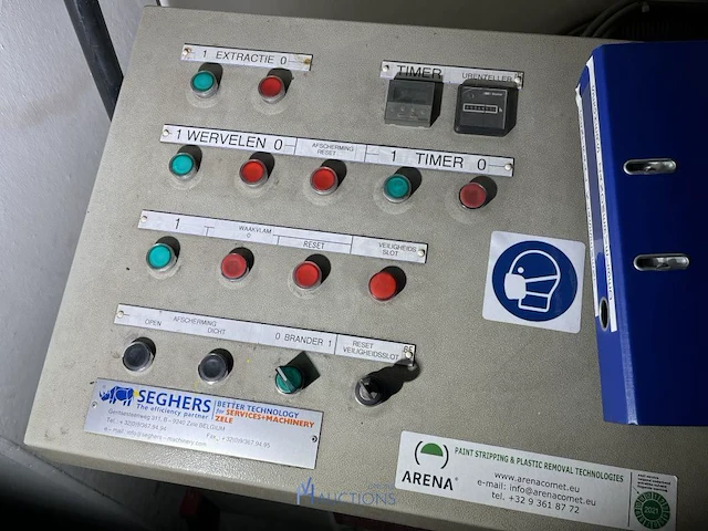 Industrieel wervelbad seghers 4514a - afbeelding 6 van  45