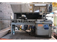 Industrieel zagen, trommelzagen, treinbestuurdersstoelen, werkplaatsmeubilair