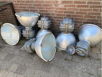 Industrieele lamp (6x) - afbeelding 1 van  2