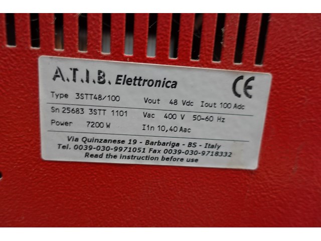 Industriële accu lader atib - afbeelding 5 van  7