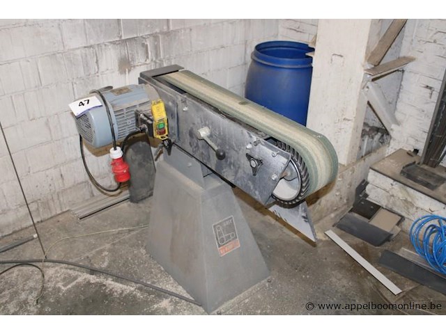 Industriële bandschuurmachine, grit, gis150, 4000w, 3x400v, werking niet gekend - afbeelding 1 van  2