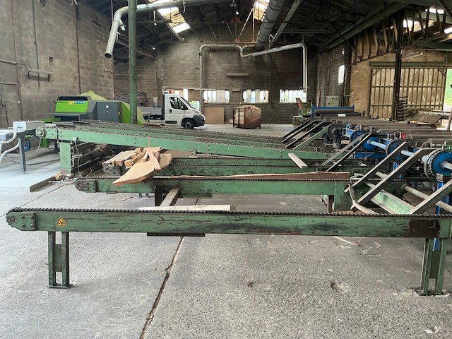 Industriële boomstamzaaglijn - afbeelding 11 van  33