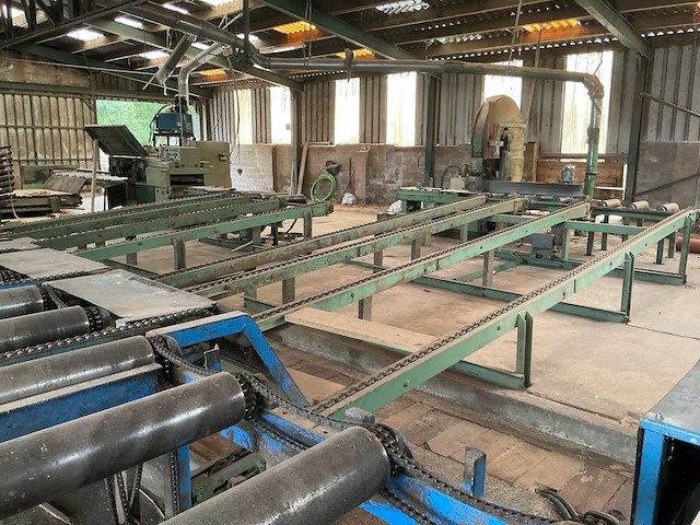 Industriële boomstamzaaglijn - afbeelding 13 van  33