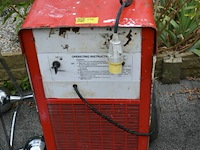 Industriële bouwdroger rood - afbeelding 1 van  1