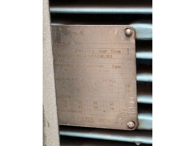 Industriele centrifugaalventilator ferrari ventilatori - afbeelding 7 van  7