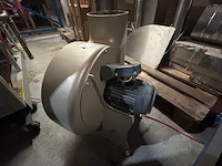 Industriële centrifugaalventilator + geluid reducerende box ventilator - afbeelding 14 van  16