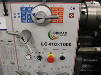 Industriële draaibank, crimac, lc 410x1000, met sino sd5c-2v digitale uitlezing, 400v, werking niet gekend - afbeelding 3 van  5