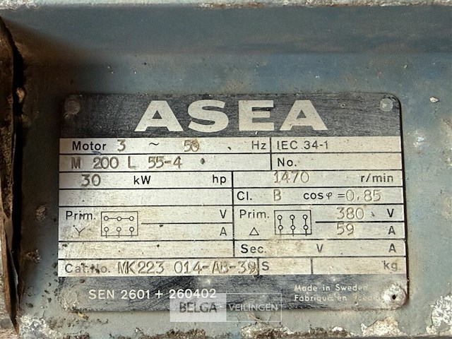 Industriële elektromotor asea - afbeelding 5 van  6
